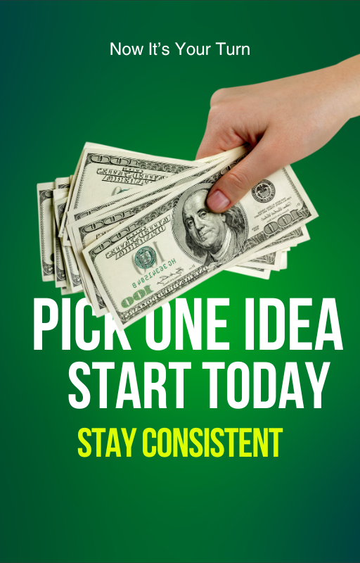 1000+ Proven Money Ideas – Start Earning Today With $0 (No Skills Needed)